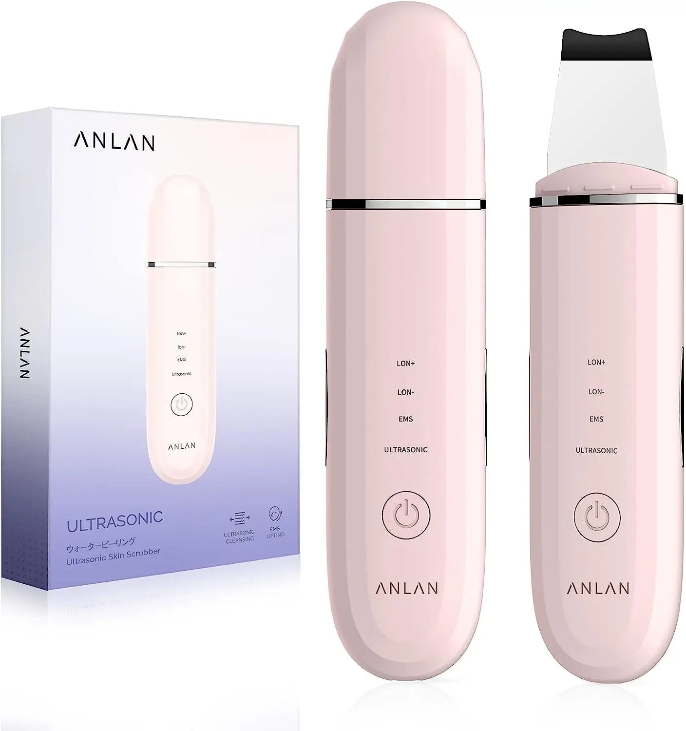 Ultrasonic Skin Scrubber Facial Pore Cleansing Spatula Microcurrent Facial Lifting Ultrasonic Peeling Beauty Skincare Tool